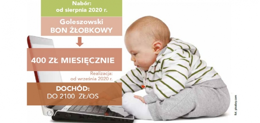 Baner bon żłobkowy